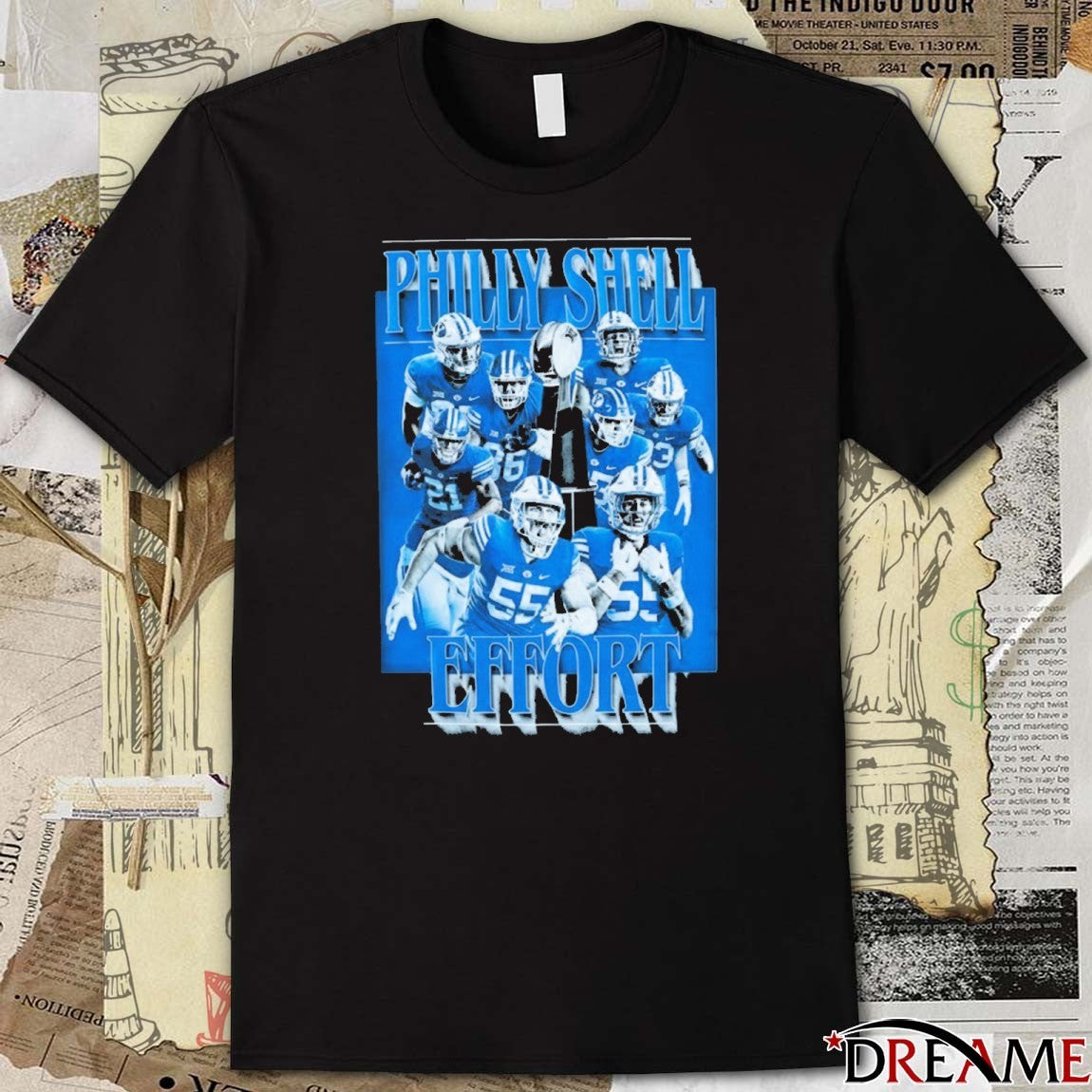 Indianapolis Colts Philly Shell Effort Football t-shirt