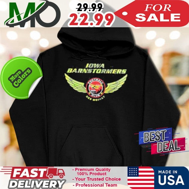 Iowa Barnstormers 2025 Military Night Des Moines Arena Football Fan Shirt
