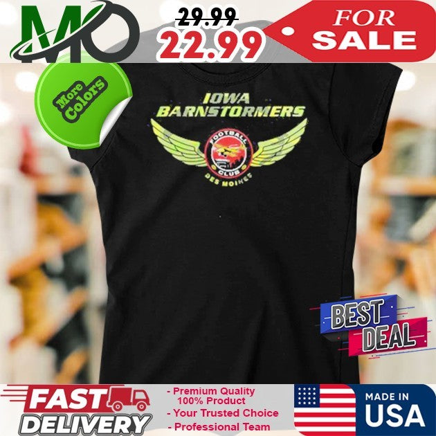Iowa Barnstormers 2025 Military Night Des Moines Arena Football Fan Shirt