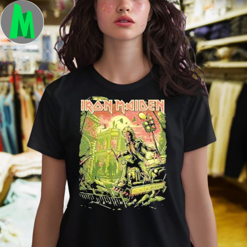 Iron Maiden Run For Your Lives 2025 World Tour T-Shirt Heavy Metal Band Merch Eddie Graphic Tee