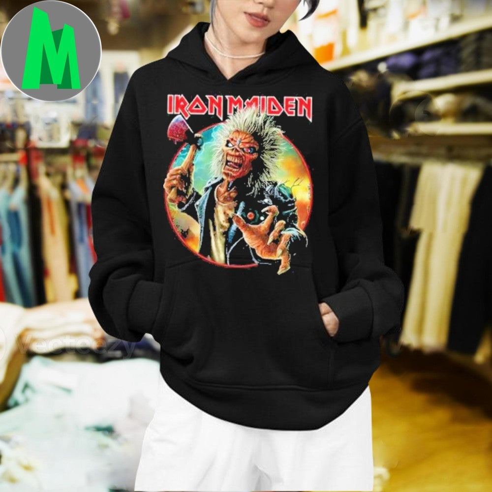 Iron Maiden Run For Your Lives World Tour 2025 T-Shirt Heavy Metal Band Merch Eddie Graphic Tee