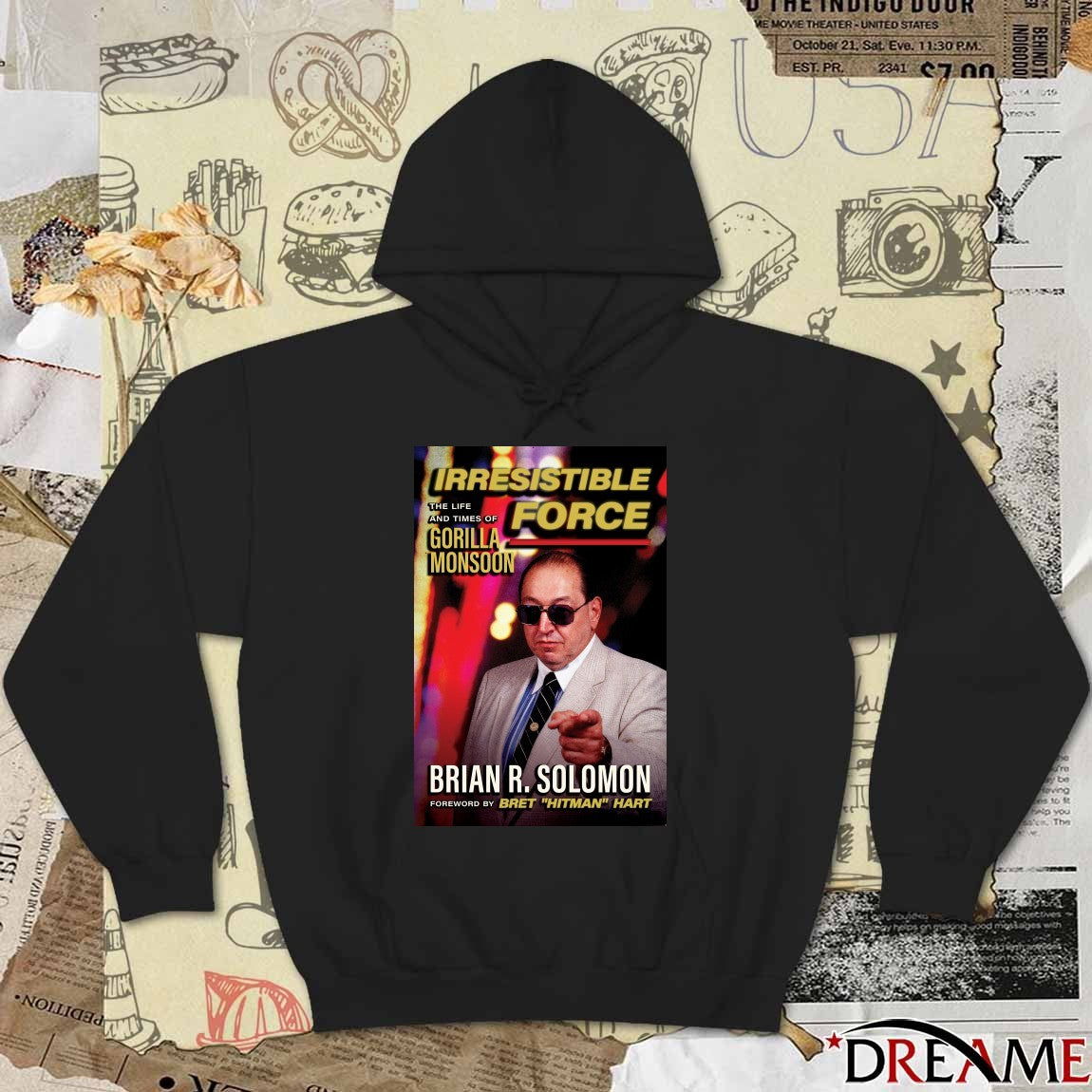 Irresistible Force The Life And Times Of Gorilla Monsoon Brian R. Solomon Poster t-shirt