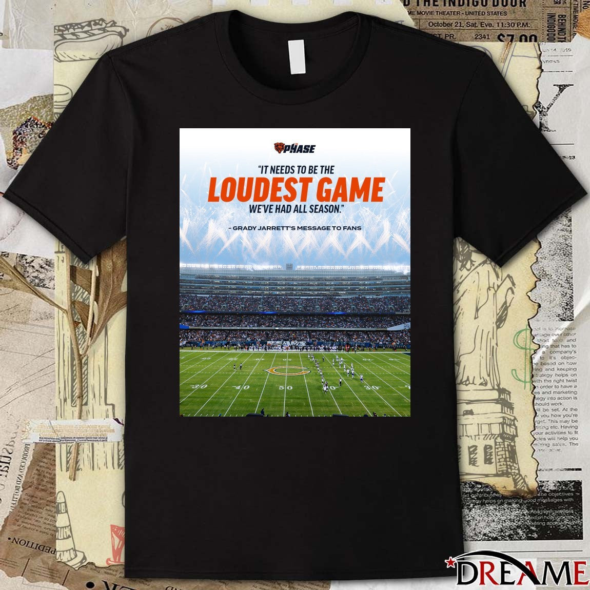 It Needs To Be The Loudest Game We’ve Had All Season Grady Jarrett’s Message To Fans Poster t-shirt