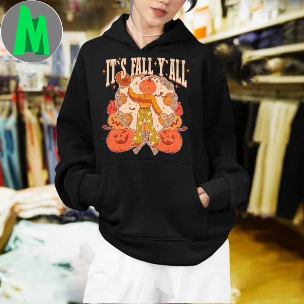 It’s Fall Yall Pumpkins Halloween Shirt