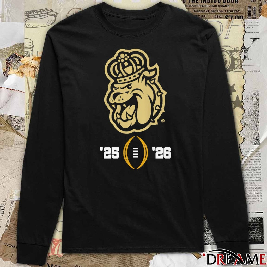JMU James Madison Dukes Football 2025-26 College Football Playoff t-shirt