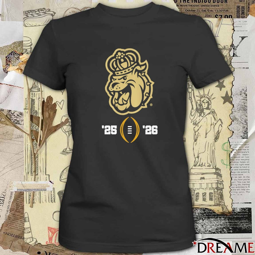 JMU James Madison Dukes Football 2025-26 College Football Playoff t-shirt