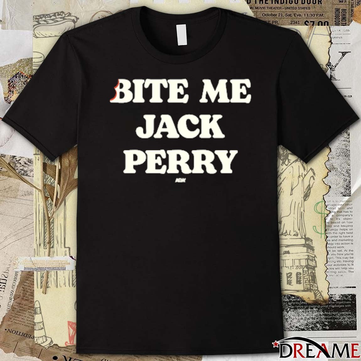 Jack Perry – Bite Me Jack Perry AEW 2025 t-shirt