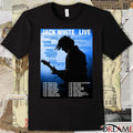 Jack White Europe Tour 2026 May and June Warsaw, Berlin, Paris, and Stockholm Poster t-shirt