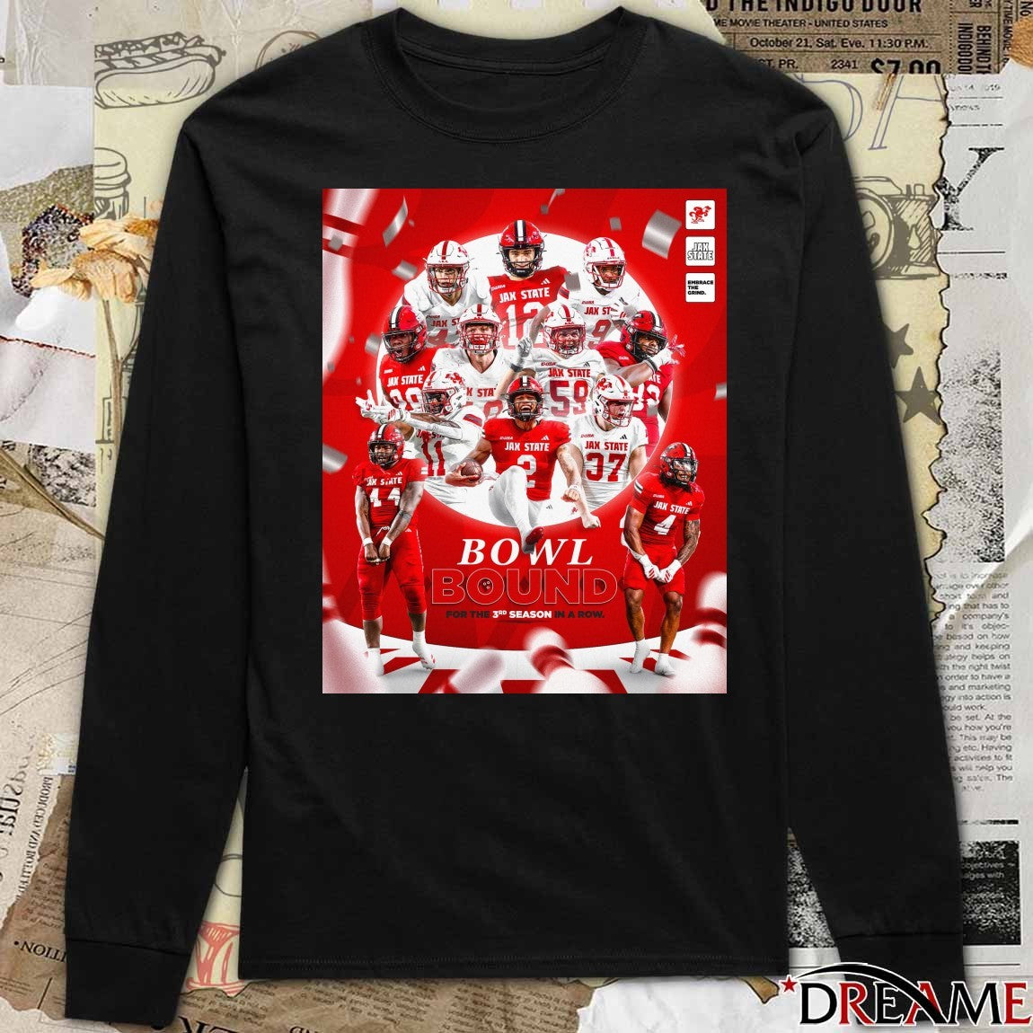 Jacksonville State Gamecocks win UTEP Miners Bowl Bound For The 3RD Season In A Row Poster t-shirt