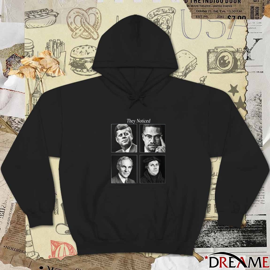 Jake Shields They Noticed History 2025 t-shirt