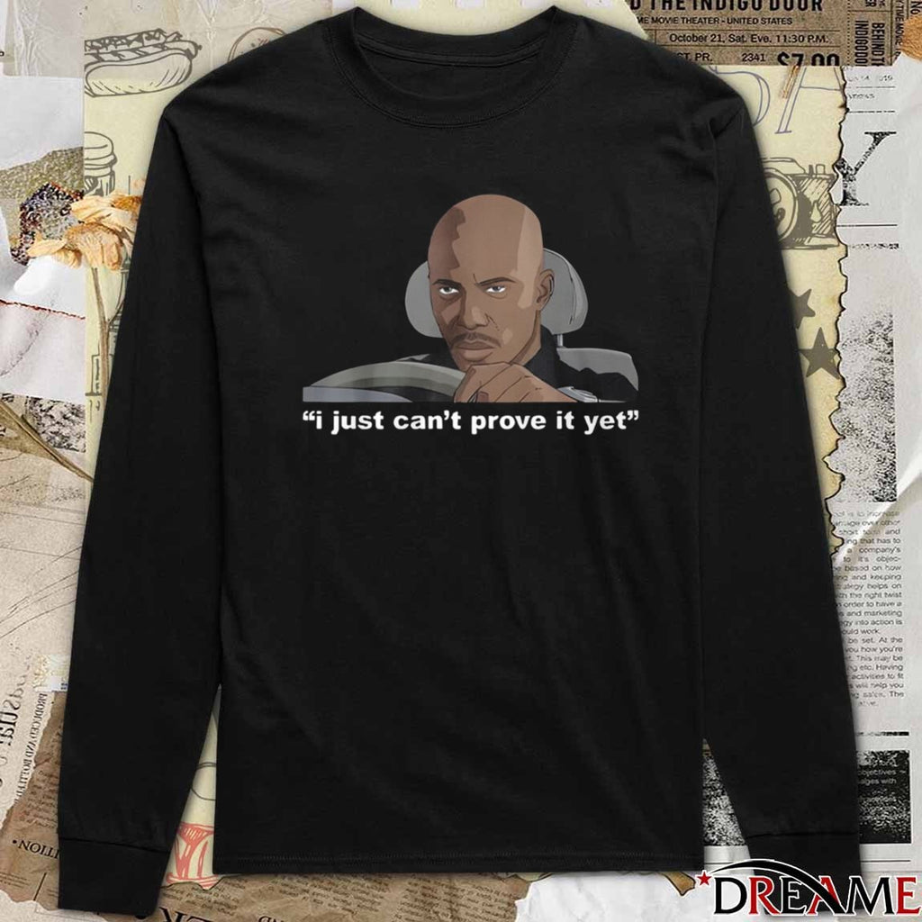 James Doakes I Just Can’t Prove It Yet Portrait t-shirt