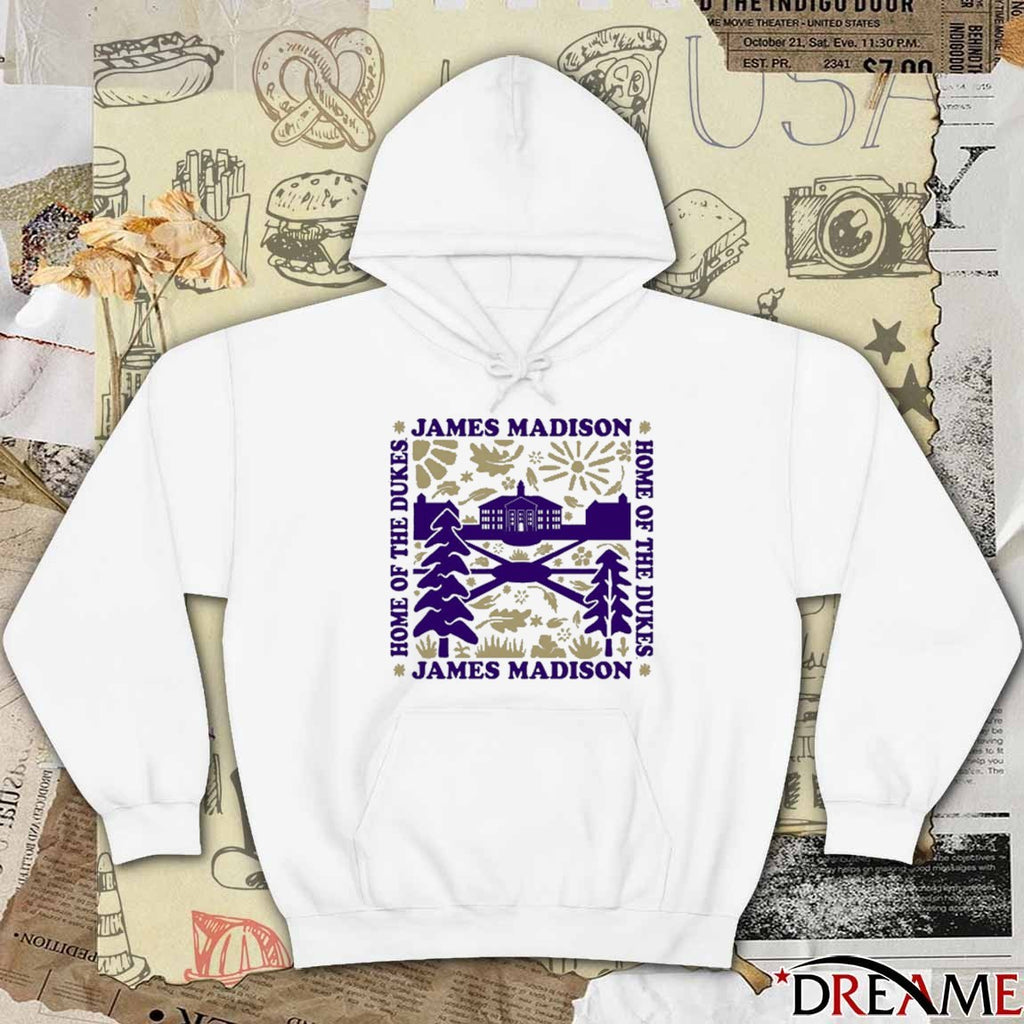 James Madison University Home Of The Dukes t-shirt