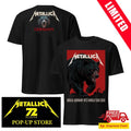 Janta Island Metallica Berlin 2026 Two Sided Tee Olympiastadion Concert Shirt May 30