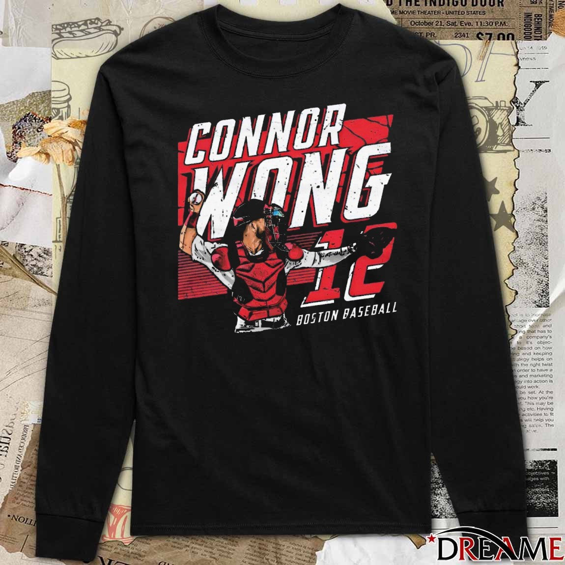 Jarren Duran Connor Wong Boston Red Sox MLB Baseball t-shirt