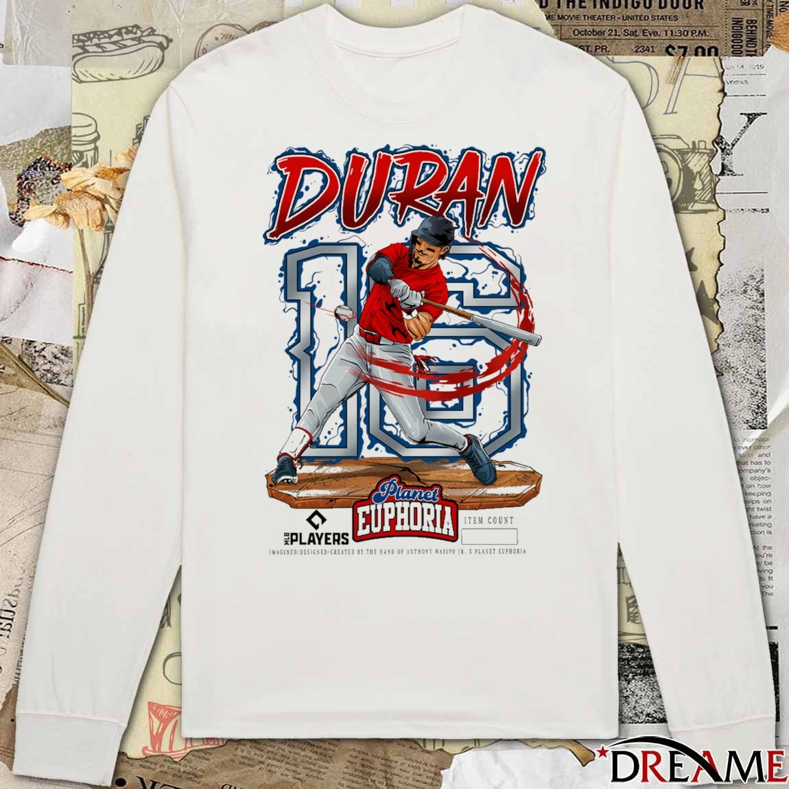 Jarren Duran V2 Boston Red Sox MLB 2026 Planet Euphoria Art t-shirt