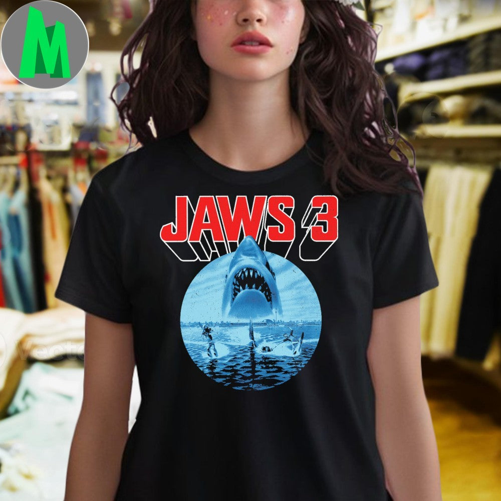 Jaws 3 Movie Poster Shirt