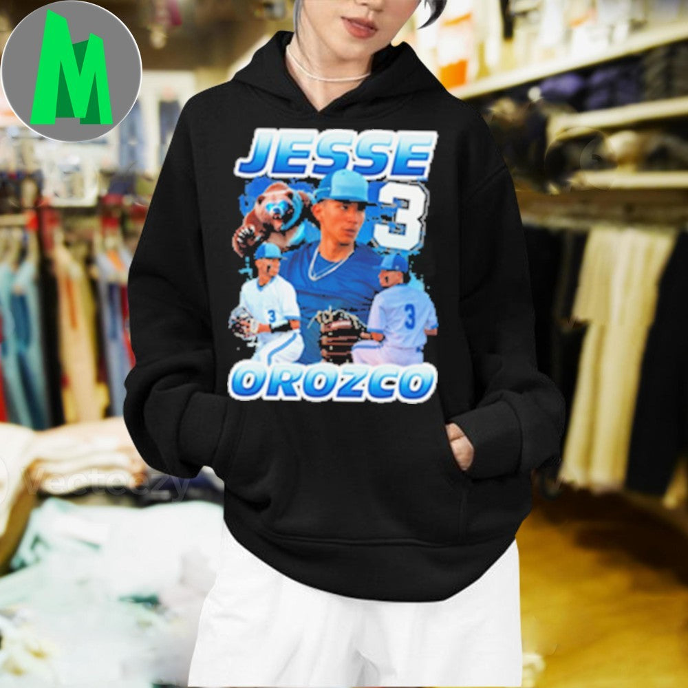 Jesse Orozco Baseball Player #3 Fan T-Shirt