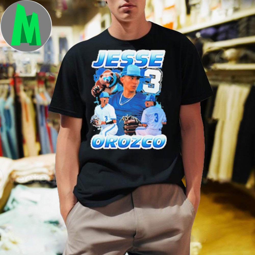 Jesse Orozco Baseball Player #3 Fan T-Shirt