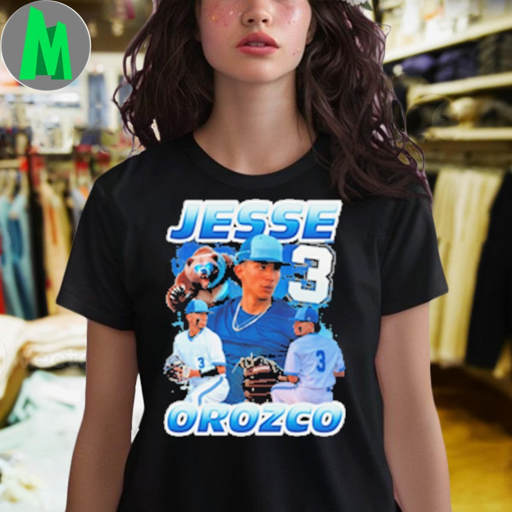 Jesse Orozco Baseball Player #3 Fan T-Shirt