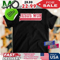 Jesus Won Arkansas Razorbacks 2025 Sports Fan T-Shirt
