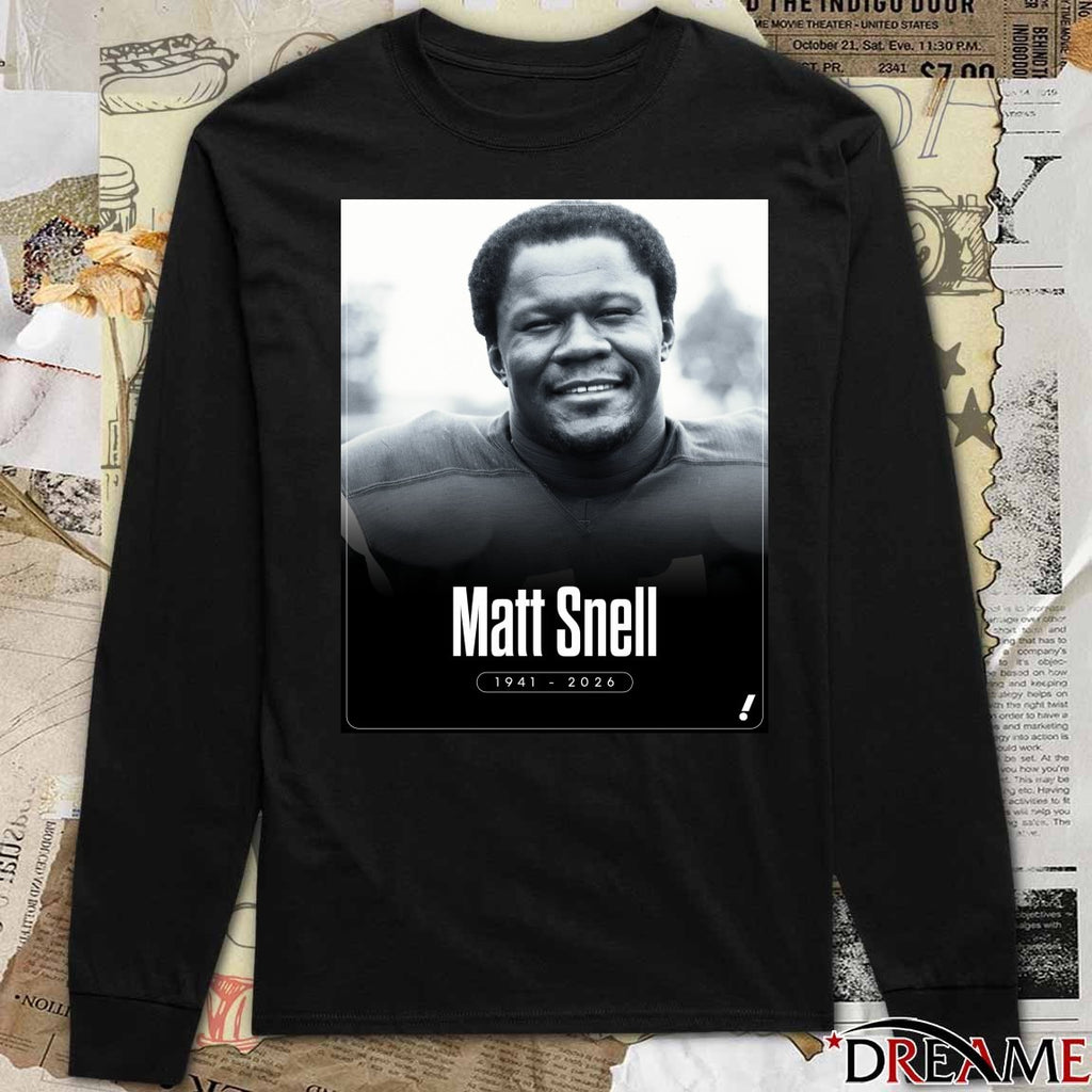 Jets Ring of Honor RB Matt Snell 1941-2026 t-shirt