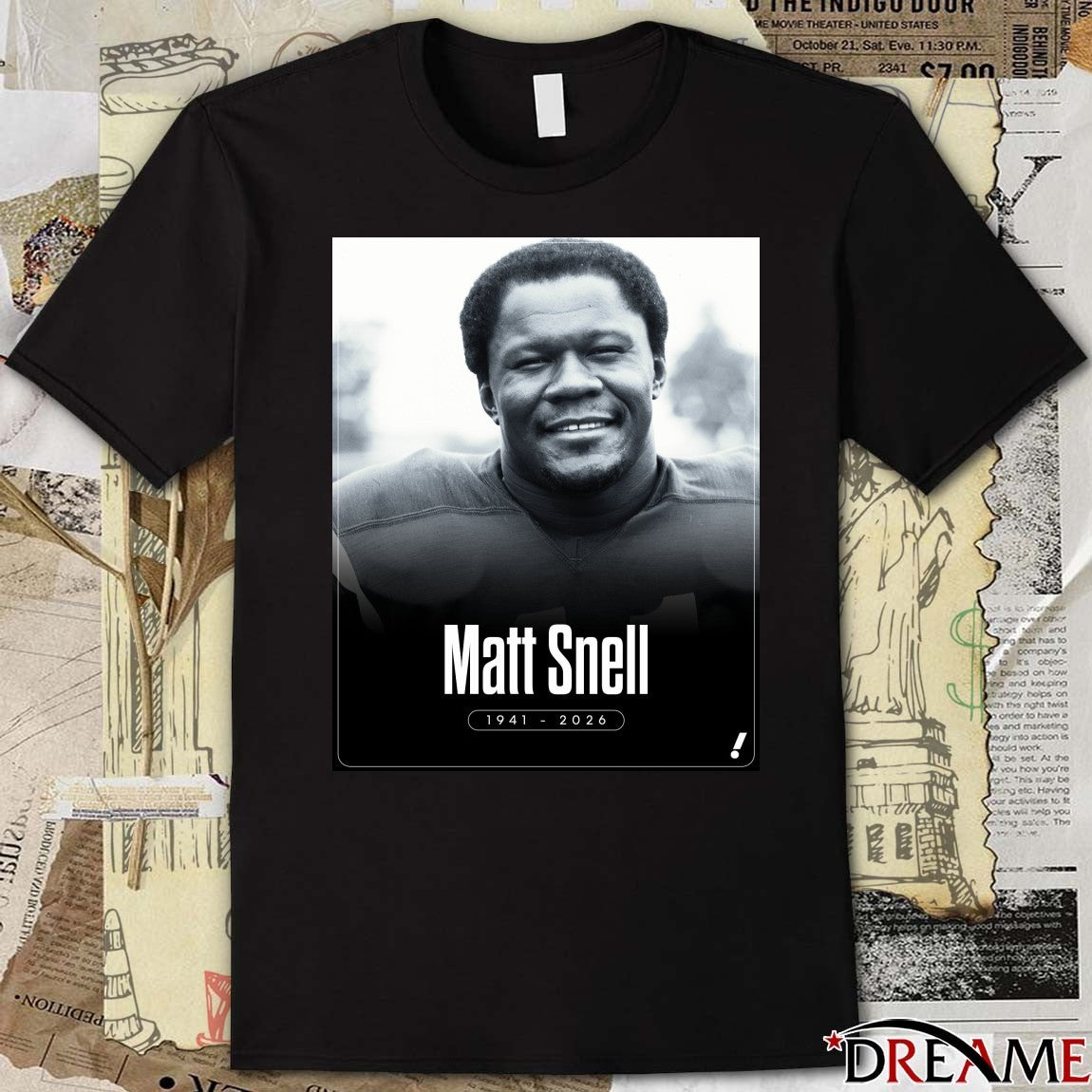 Jets Ring of Honor RB Matt Snell 1941-2026 t-shirt