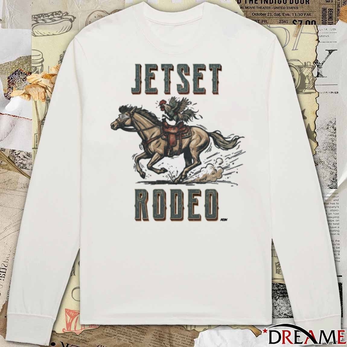 Jetset Rodeo – Ride It AEW 2026 t-shirt