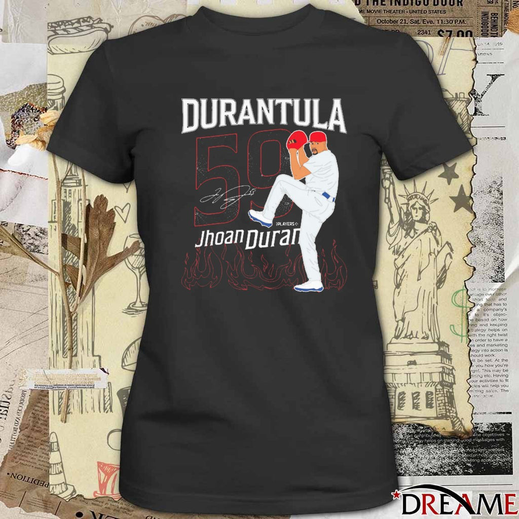 Jhoan Duran Durantula 59 Philadelphia Phillies MLB Signature Painting t-shirt