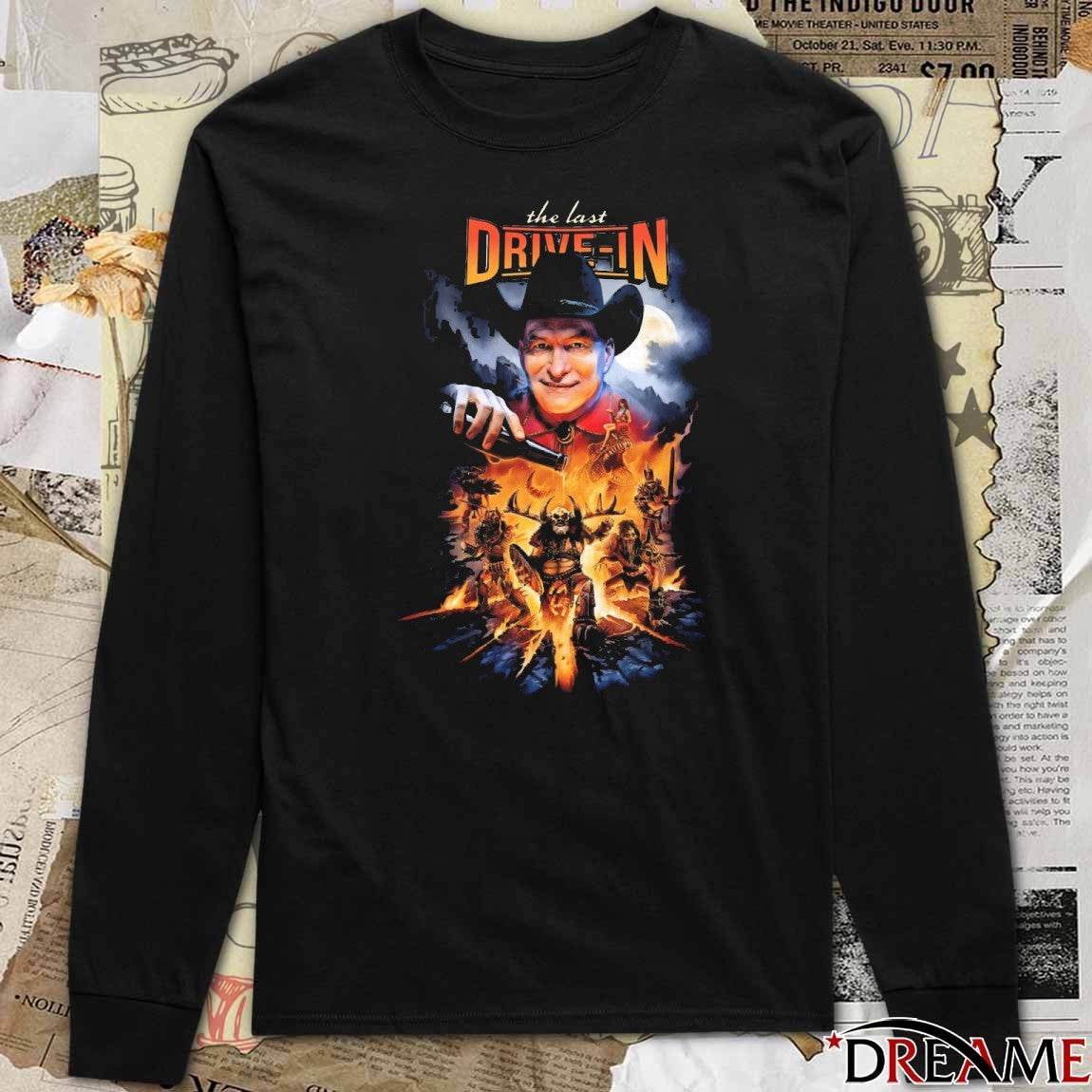 Joe Bob Briggs X GWAR Halloween 2025 t-shirt
