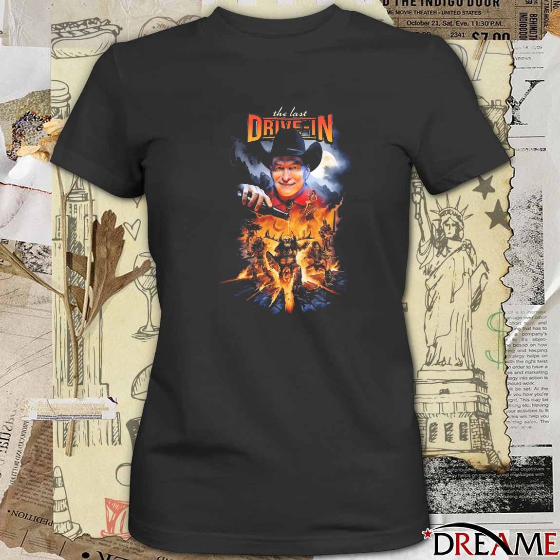 Joe Bob Briggs X GWAR Halloween 2025 t-shirt