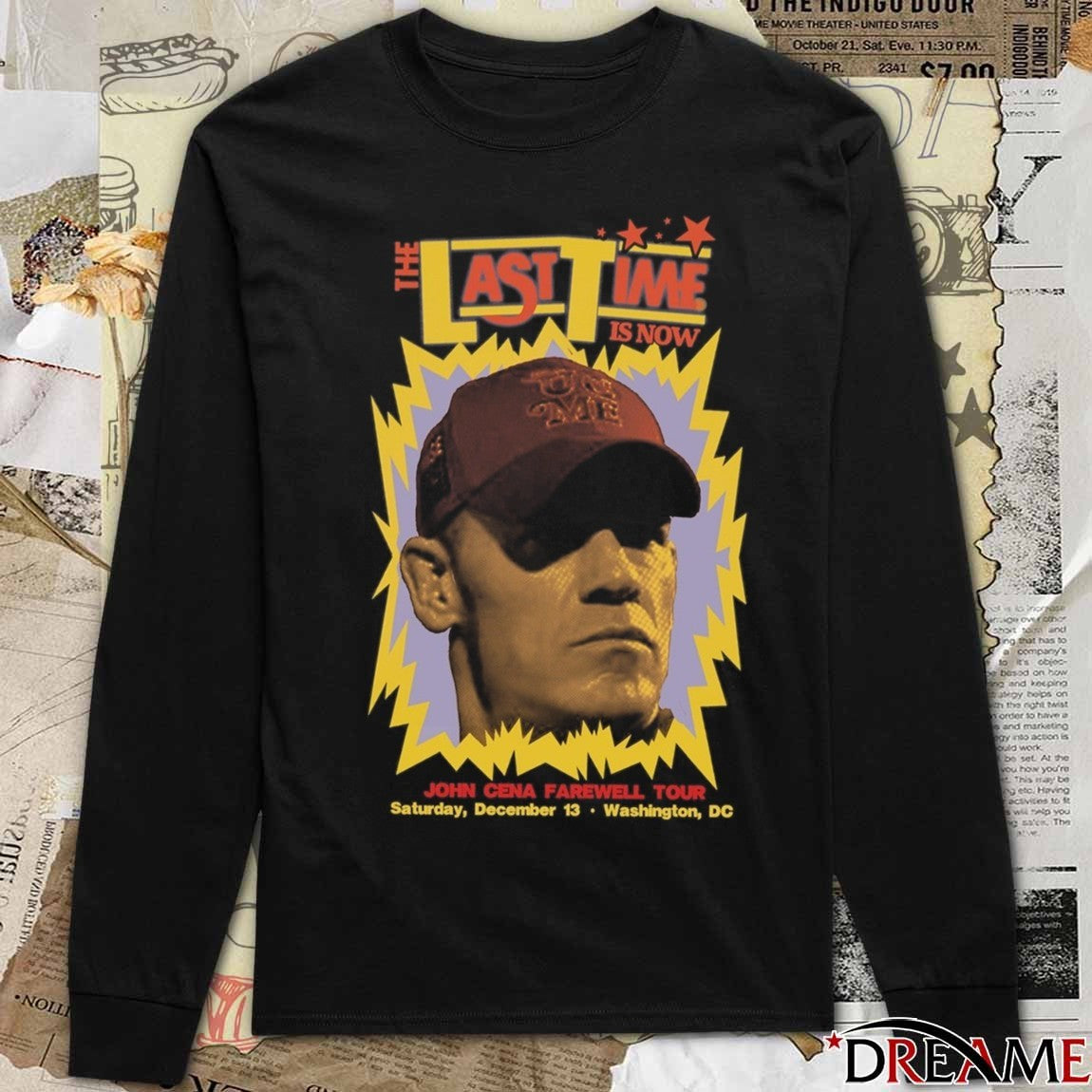 John Cena Farewell Tour The Last Time Is Now December 13 2025 Washington DC t-shirt