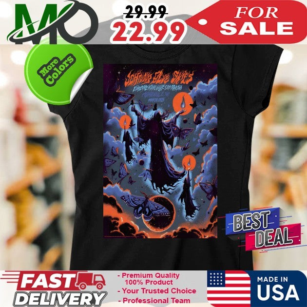Johnny Blue Skies ExploreAsheville.com Arena May 20 2025 Poster Shirt