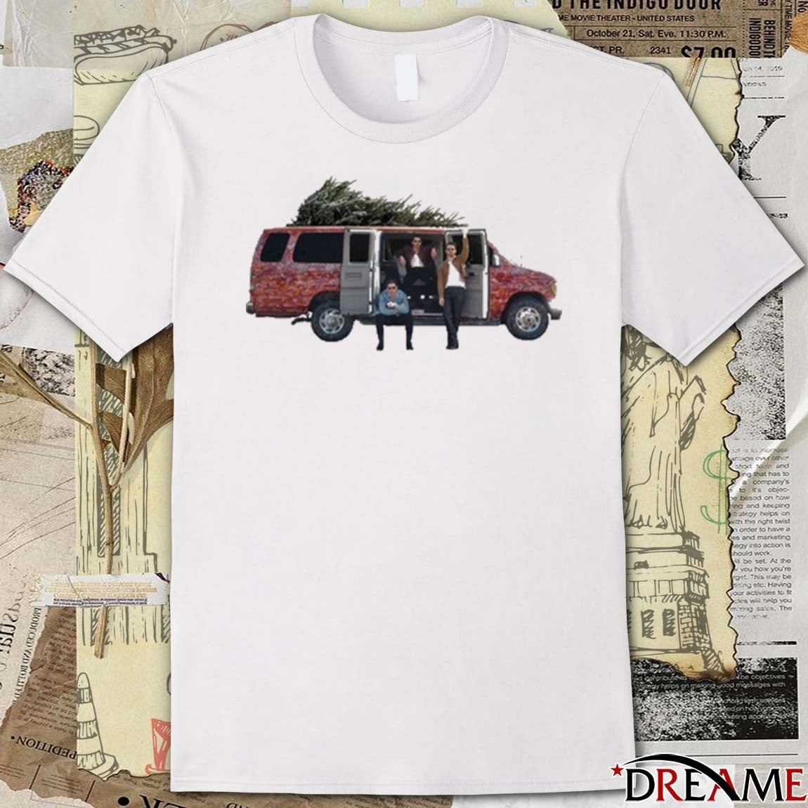 Jonas Brothers Christmas Van 2025 t-shirt