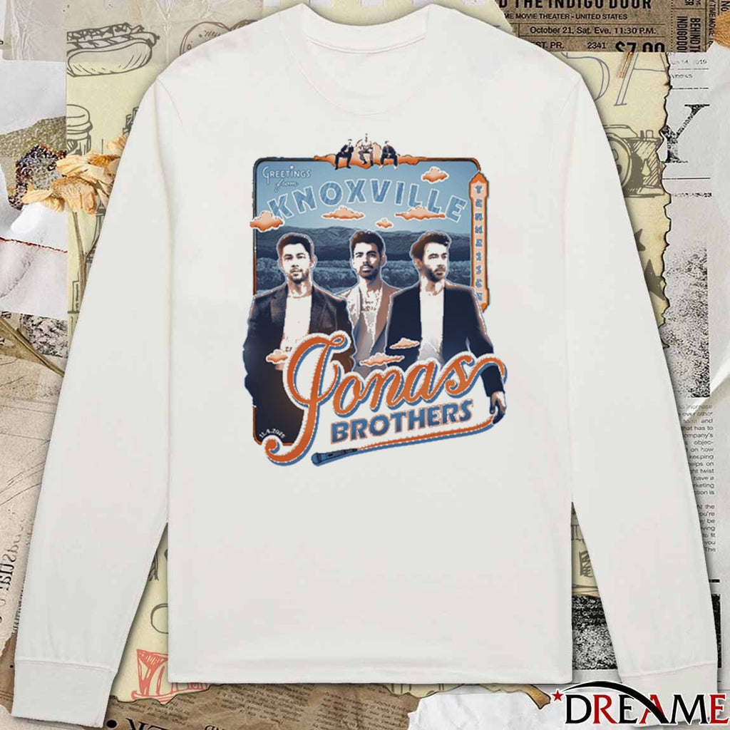 Jonas Brothers Greetings From Knoxville TN 2025 t-shirt