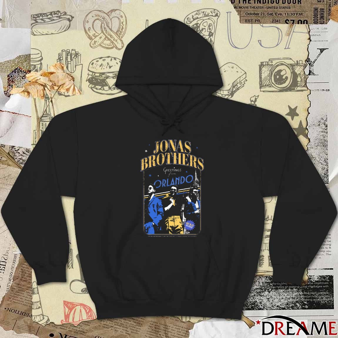 Jonas Brothers October 26-27 2025 Greeting From Orlando Kia Center t-shirt