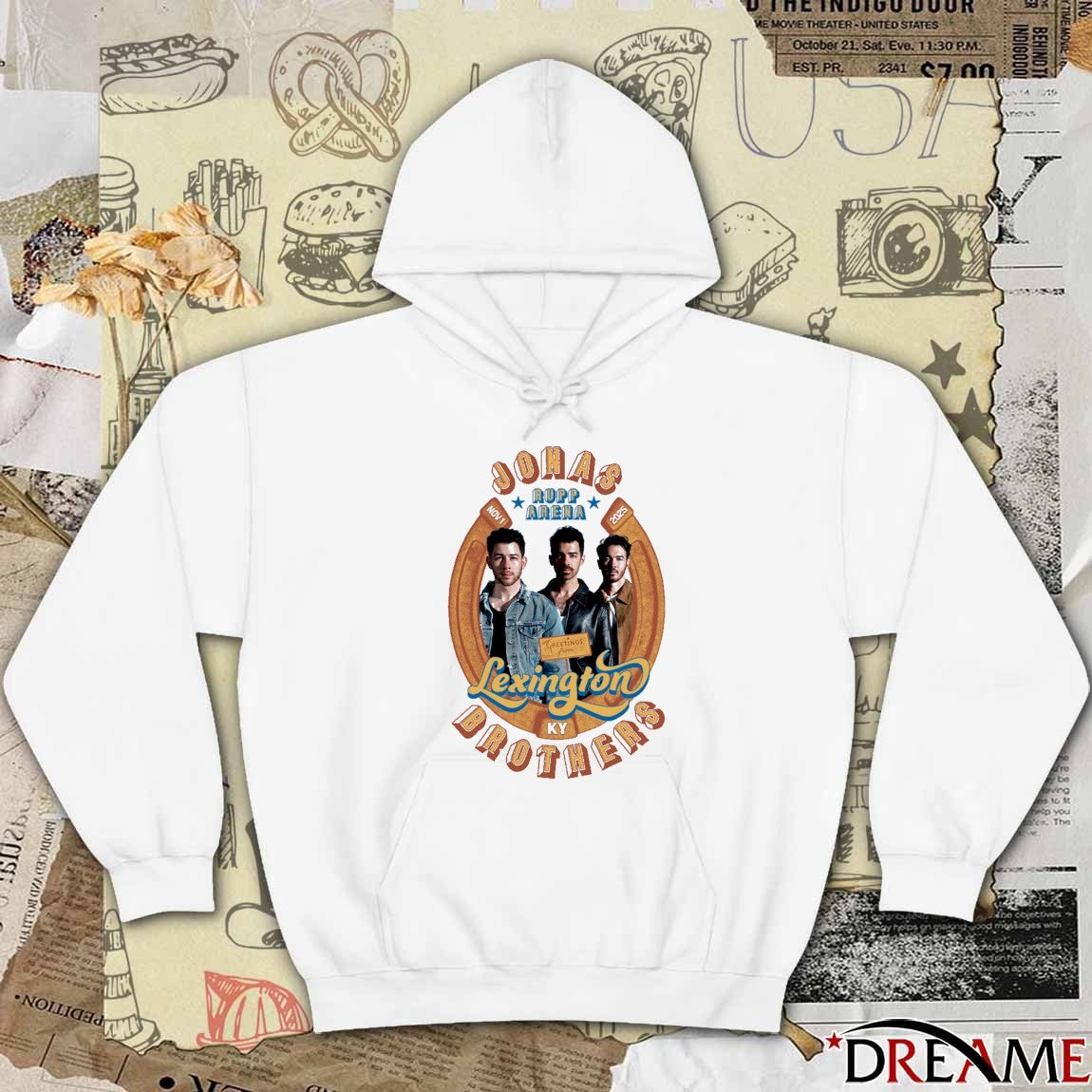 Jonas Brothers Rupp Arena Greetings From Lexington KY November 1 2025 t-shirt