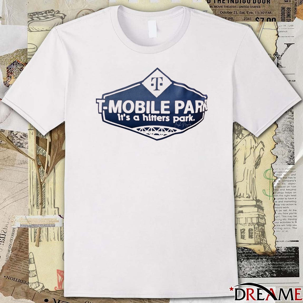 Josh Naylor Seattle Mariners T-Mobile Park It’s A Hitters Park Signature t-shirt