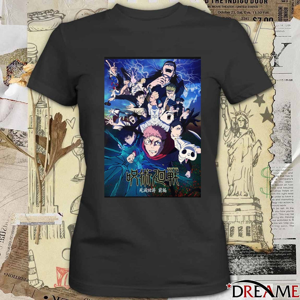 Jujutsu Kaisen Season 3 New Key Visual The Culling Game Poster t-shirt