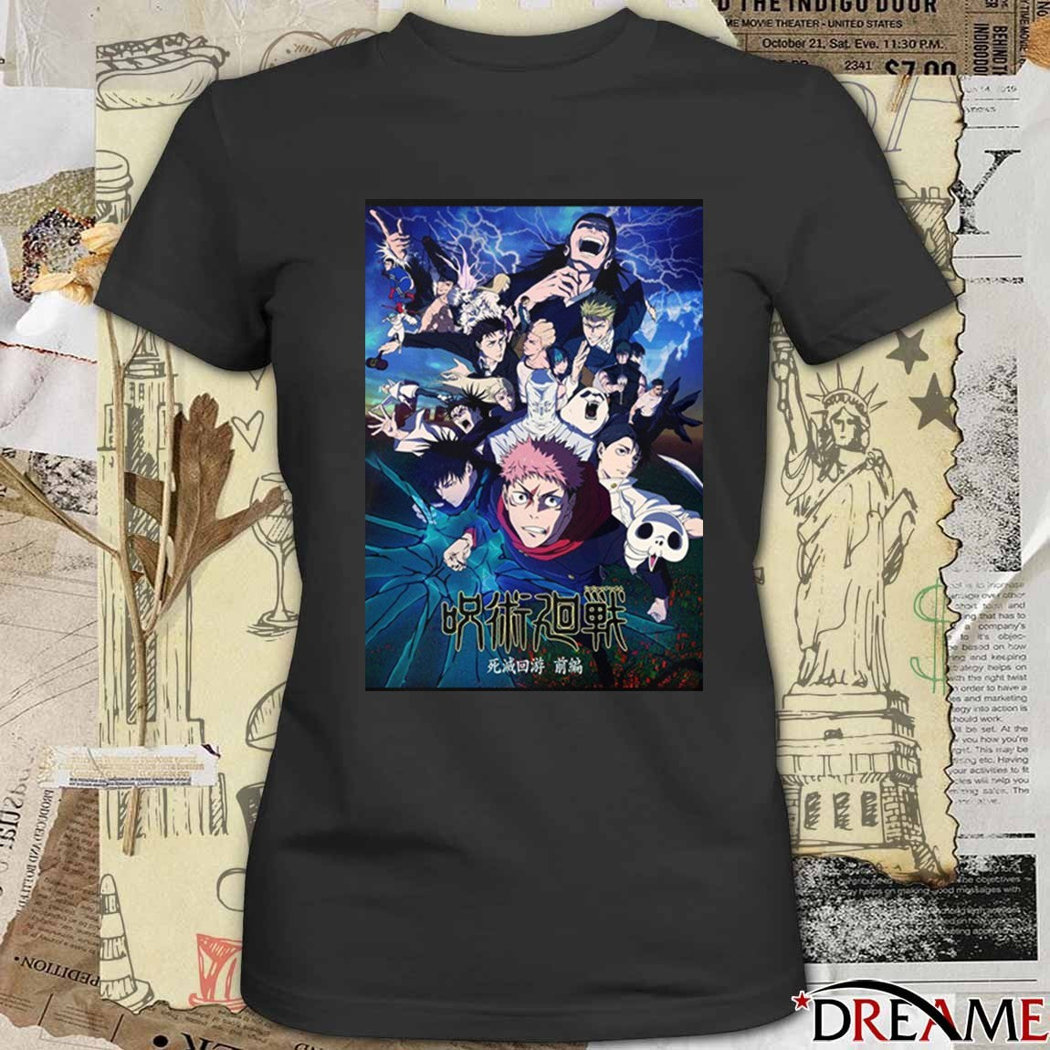 Jujutsu Kaisen Season 3 New Key Visual The Culling Game Poster t-shirt