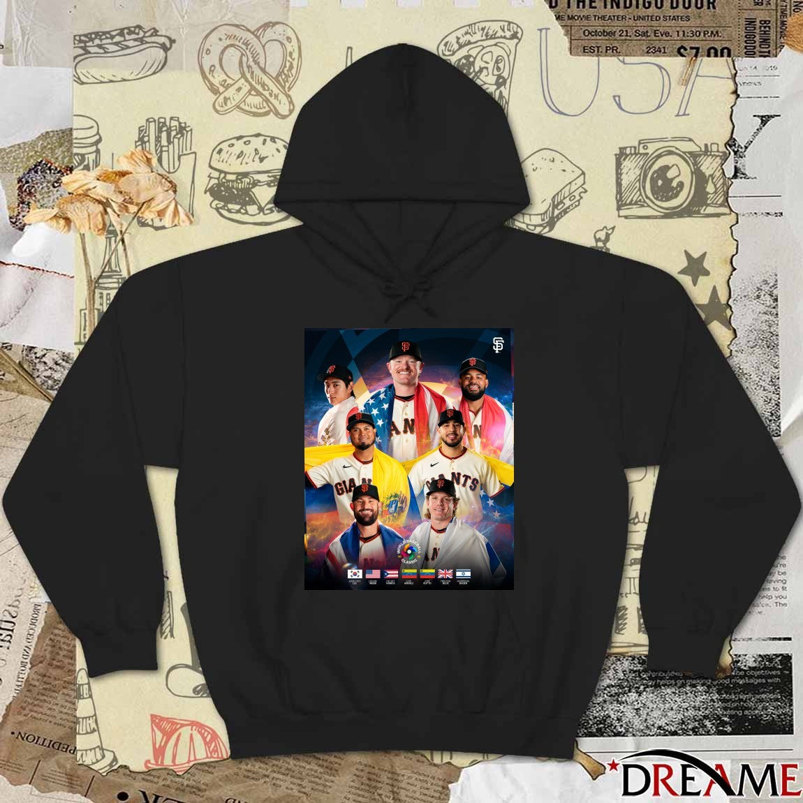 Jung Hoo Lee, Logan Webb San Francisco Giants World Baseball Classic Poster t-shirt