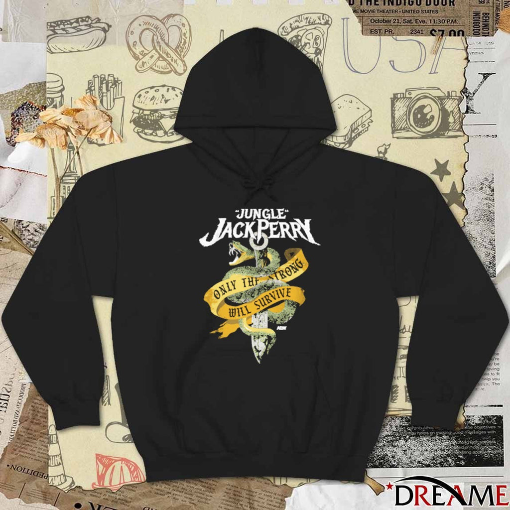 Jungle Jack Perry – Only the Strong Will Survive AEW t-shirt