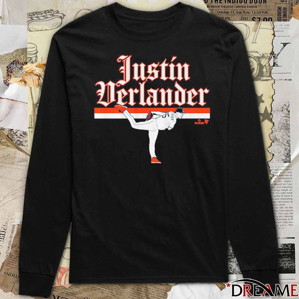 Justin Verlander Ace Pose Detroit Tigers MLB t-shirt