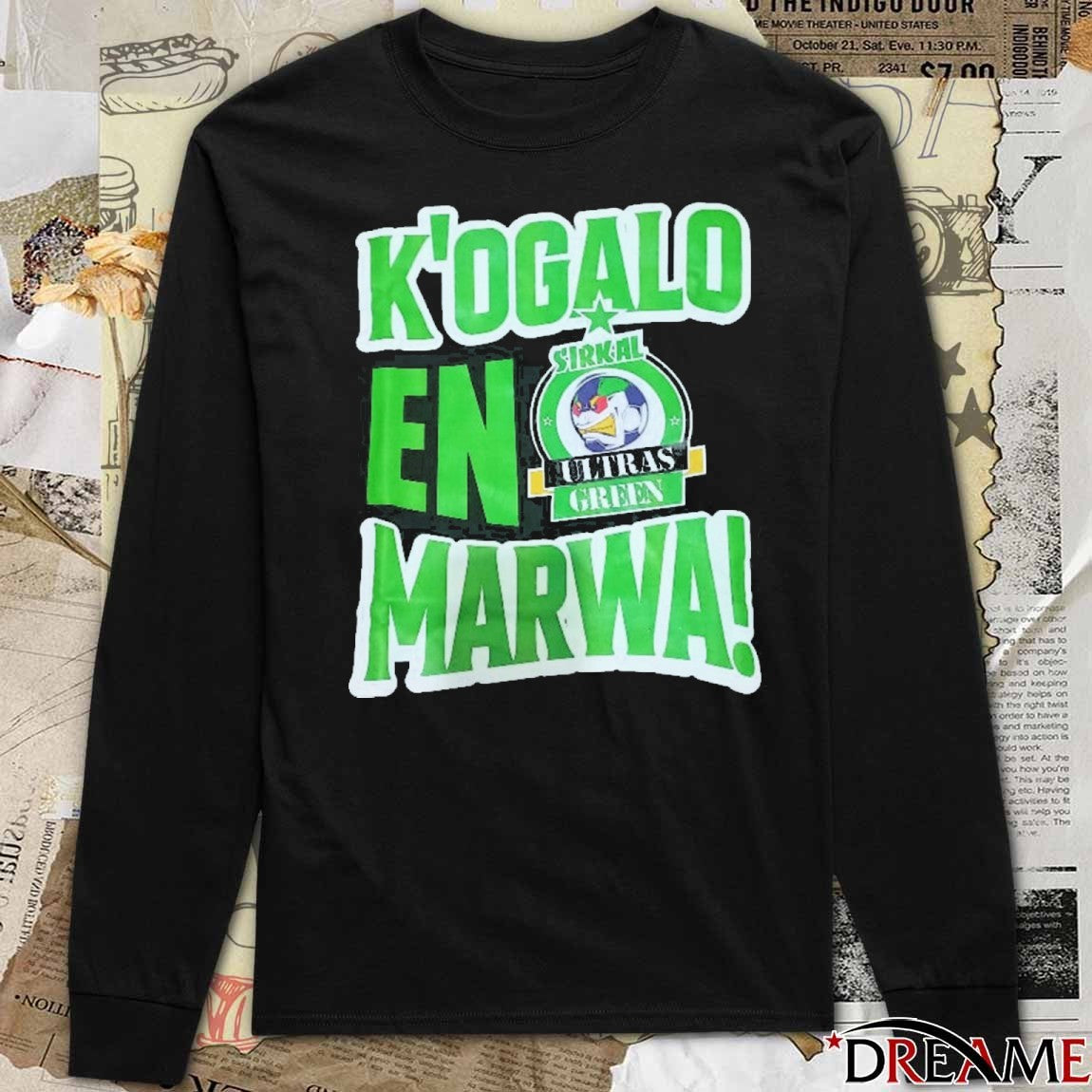 K’Ogalo En Marwa Sirkal Ultras Green t-shirt