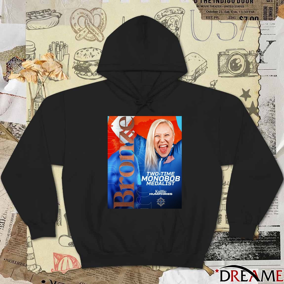Kaillie Humphries Is A Back-to-back Medalist Bronze Two-time Mονοbob Medalist t-shirt
