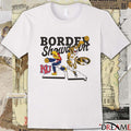 Kansas Jayhawks Vs Missouri Tigers Border Showdown Mascots 2025 t-shirt