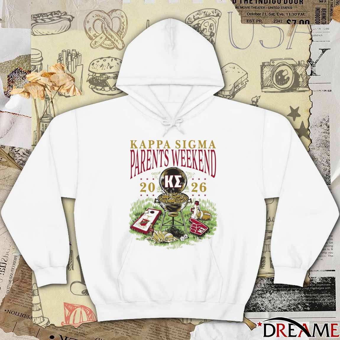 Kappa Sigma Parents Weekend 2026 t-shirt