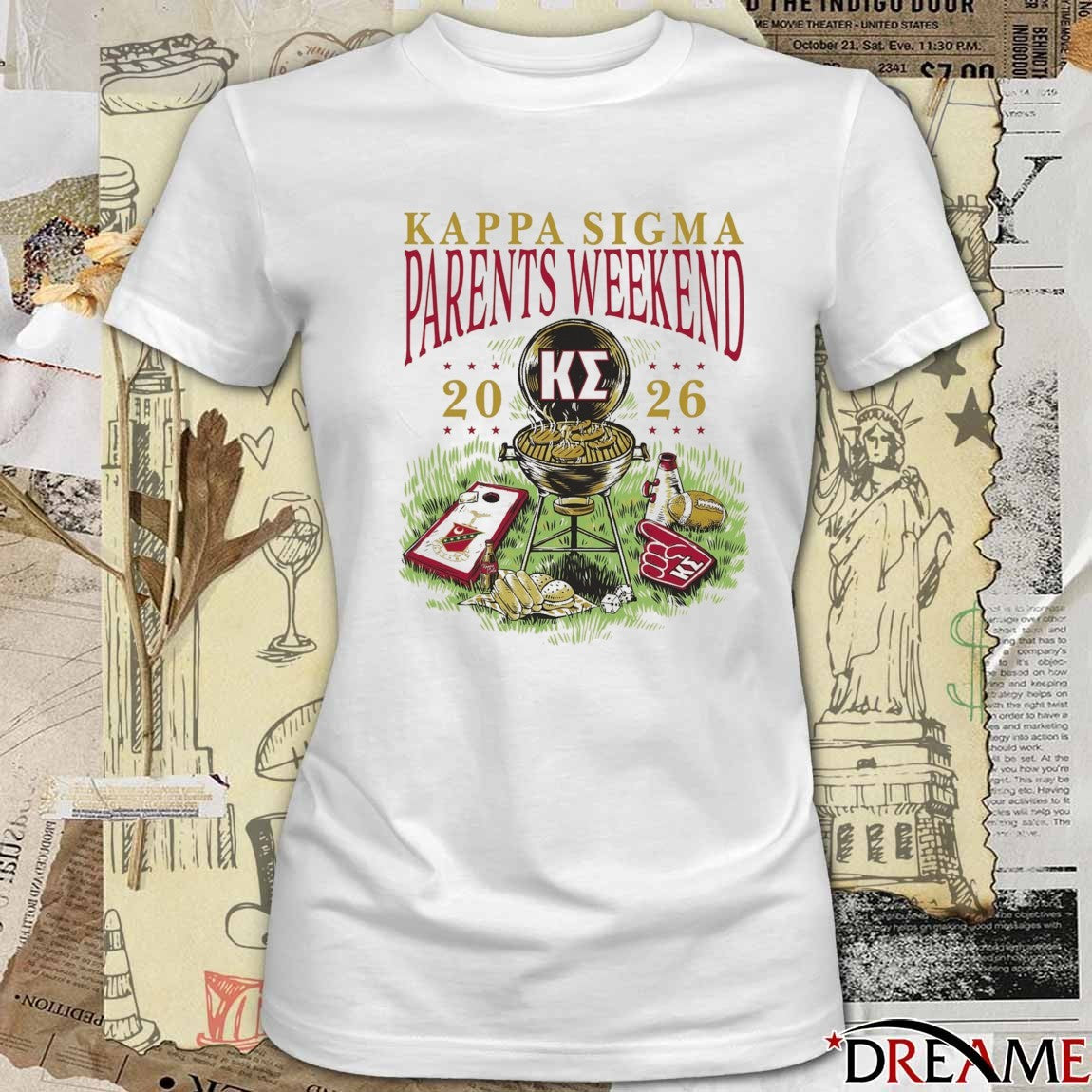 Kappa Sigma Parents Weekend 2026 t-shirt