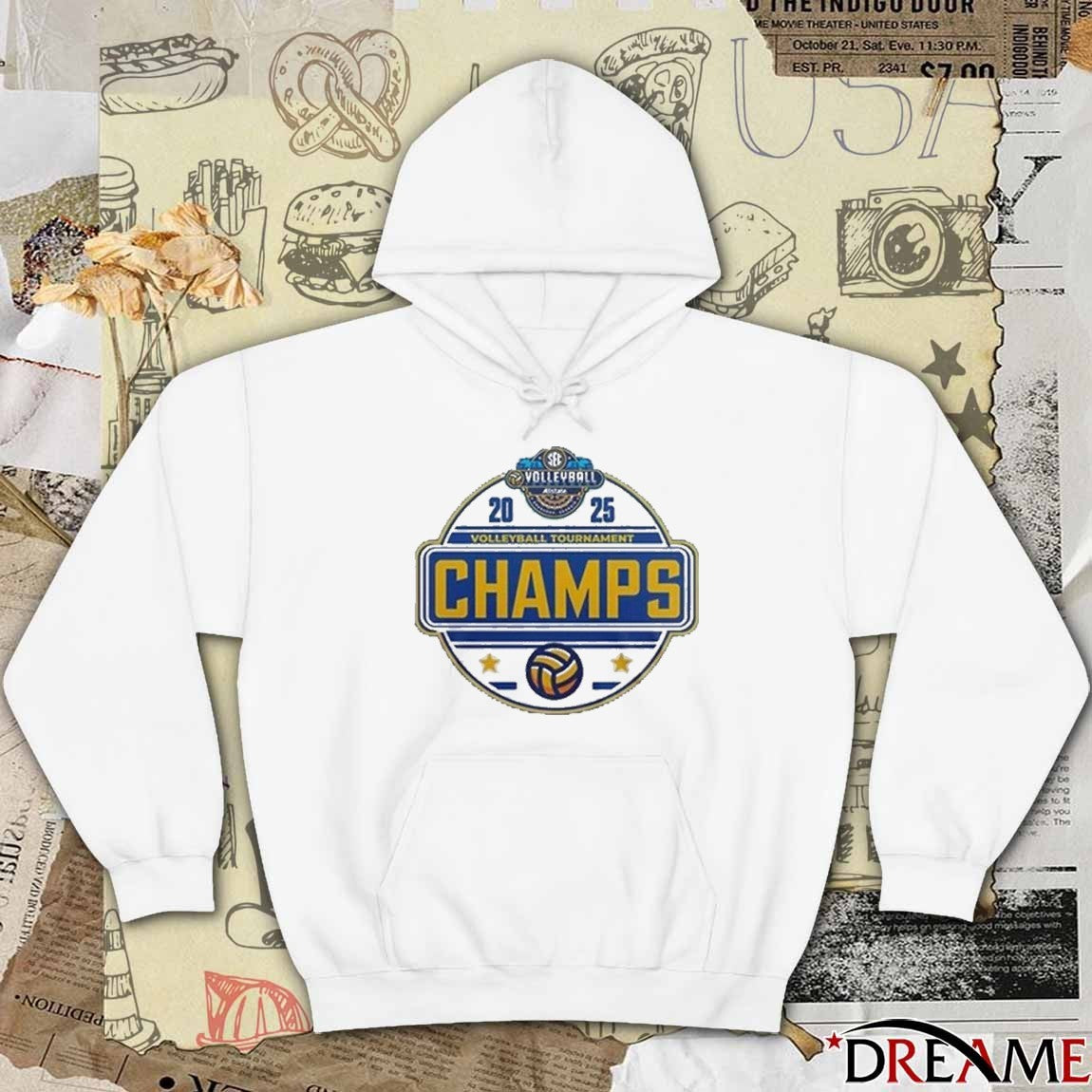 Kentucky Wildcats Volleyball SEC Tournament Champions 2025 Logo t-shirt