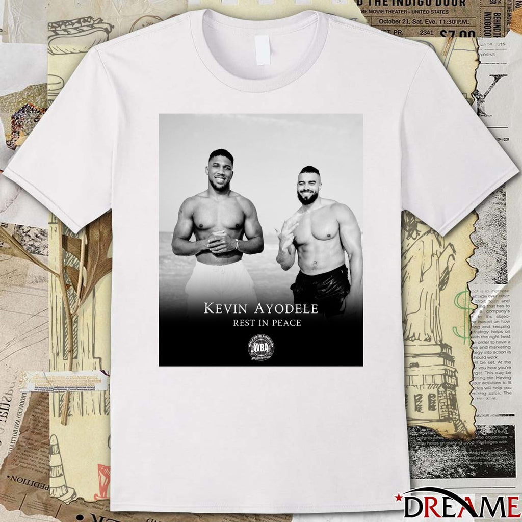 Kevin Ayodele and Sina Ghami Rest In Peace 2025 Poster t-shirt