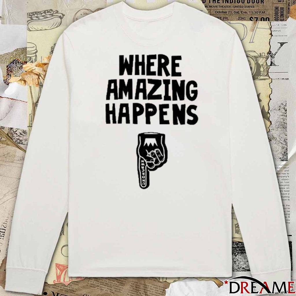 Kevin Durant Where Amazing Happens New t-shirt